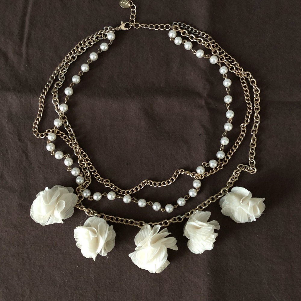 Pom Pom & Pearls Necklace